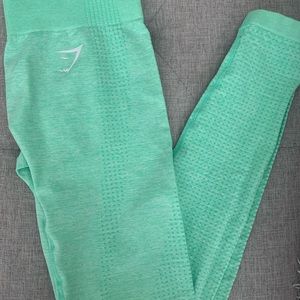 NEVER WORN Gymshark Green Leggings. Brand New